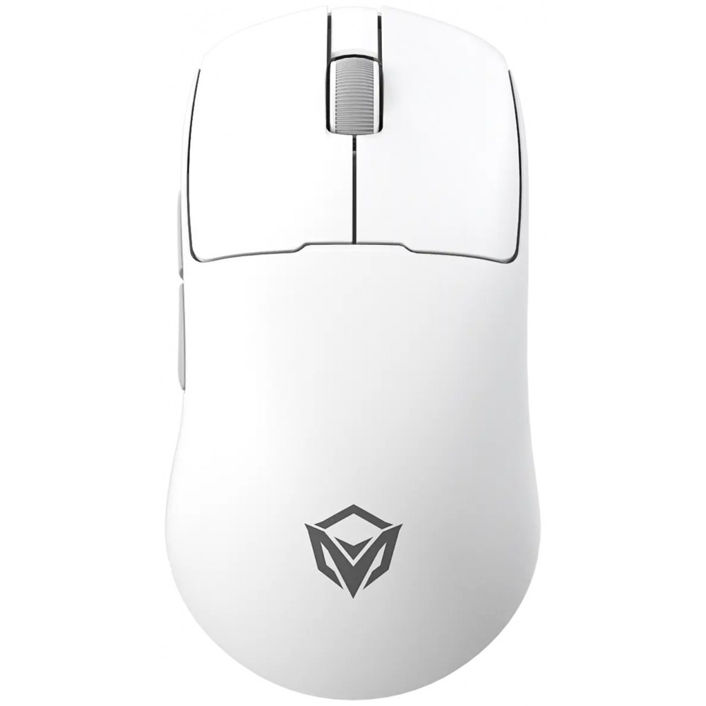 Meetion Air GW40 Pro Lightweight Pixart PAW3395 3 Mode Rechargeable Wireless And Bluetooth Gaming Mouse White