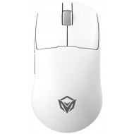 Meetion Air GW40 Pro Lightweight Pixart PAW3395 3 Mode Rechargeable Wireless And Bluetooth Gaming Mouse White