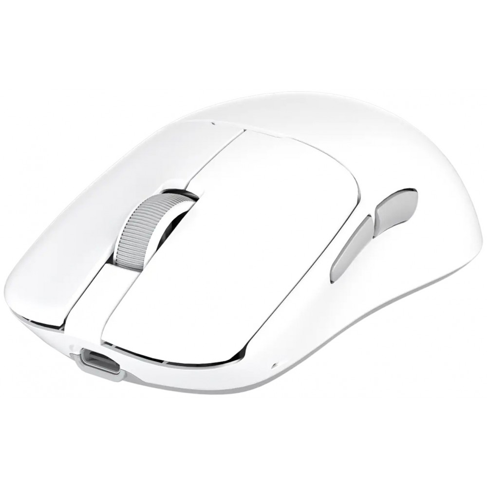 Meetion Air GW40 Pro Lightweight Pixart PAW3395 3 Mode Rechargeable Wireless And Bluetooth Gaming Mouse White