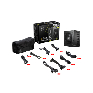 MSI MAG A750GL - 750W - PCI 5 - 80 PLUS GOLD - ATX 3.0 - MAG