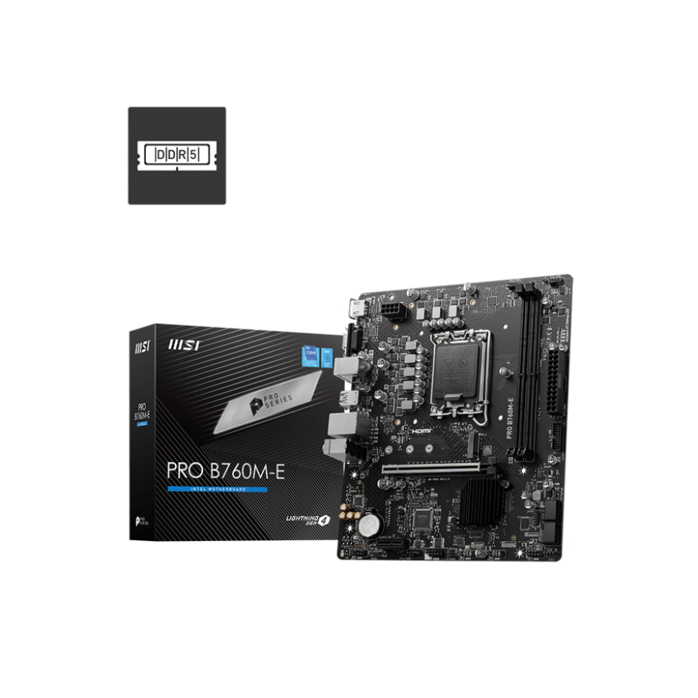 MSI PRO B760M-E DDR5