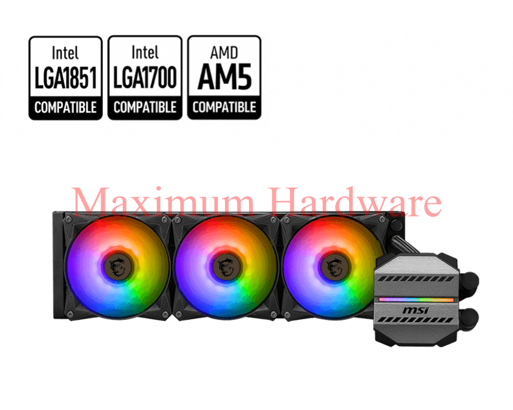 MSI MAG CORELIQUID M360 all-in-one liquid CPU Cooler 360mm - MAG