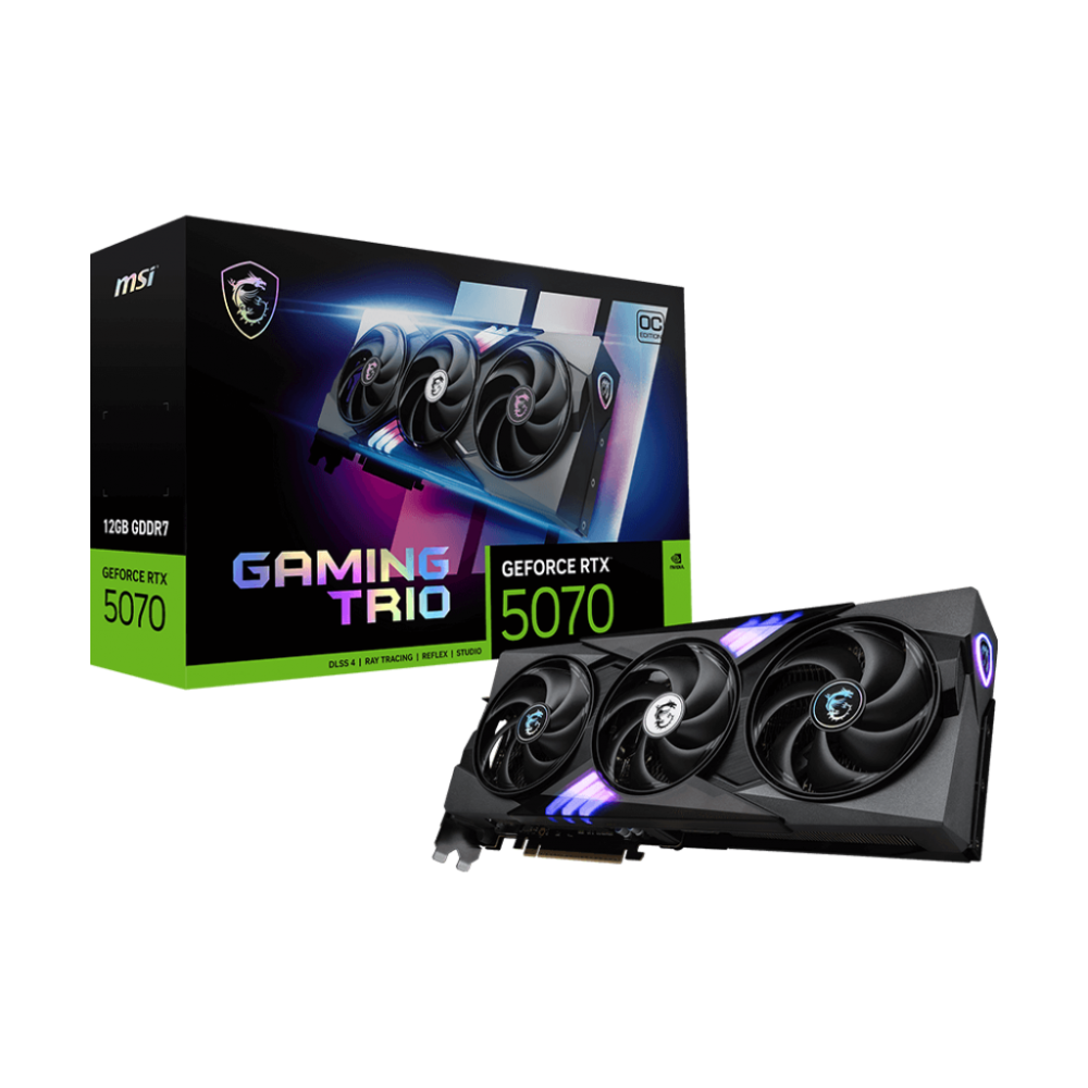 MSI Gaming GeForce RTX 5070 GAMING TRIO OC 12GB GDDR7