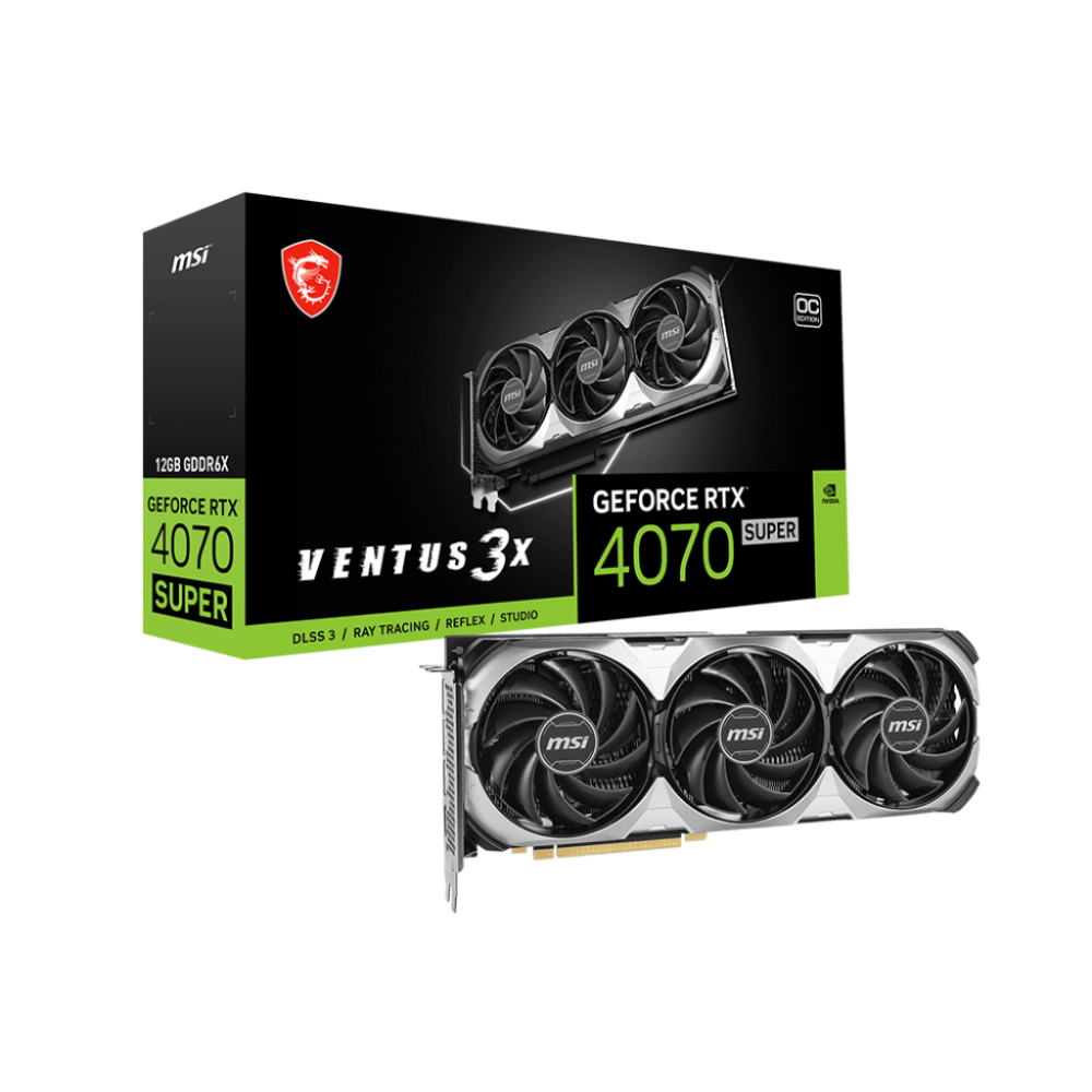 MSI RTX 4070 SUPER VENTUS 3X OC 12GB GDDR6X