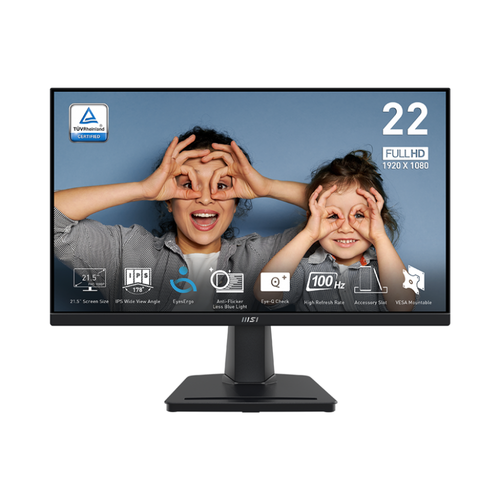 MSI PRO MP225 - 21.5" - IPS - 1080P - 100HZ
