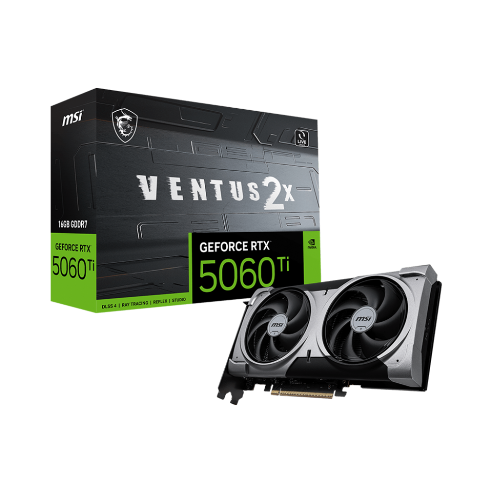 MSI RTX 5060 TI Ventus 2X PLUS 16GB GDDR7