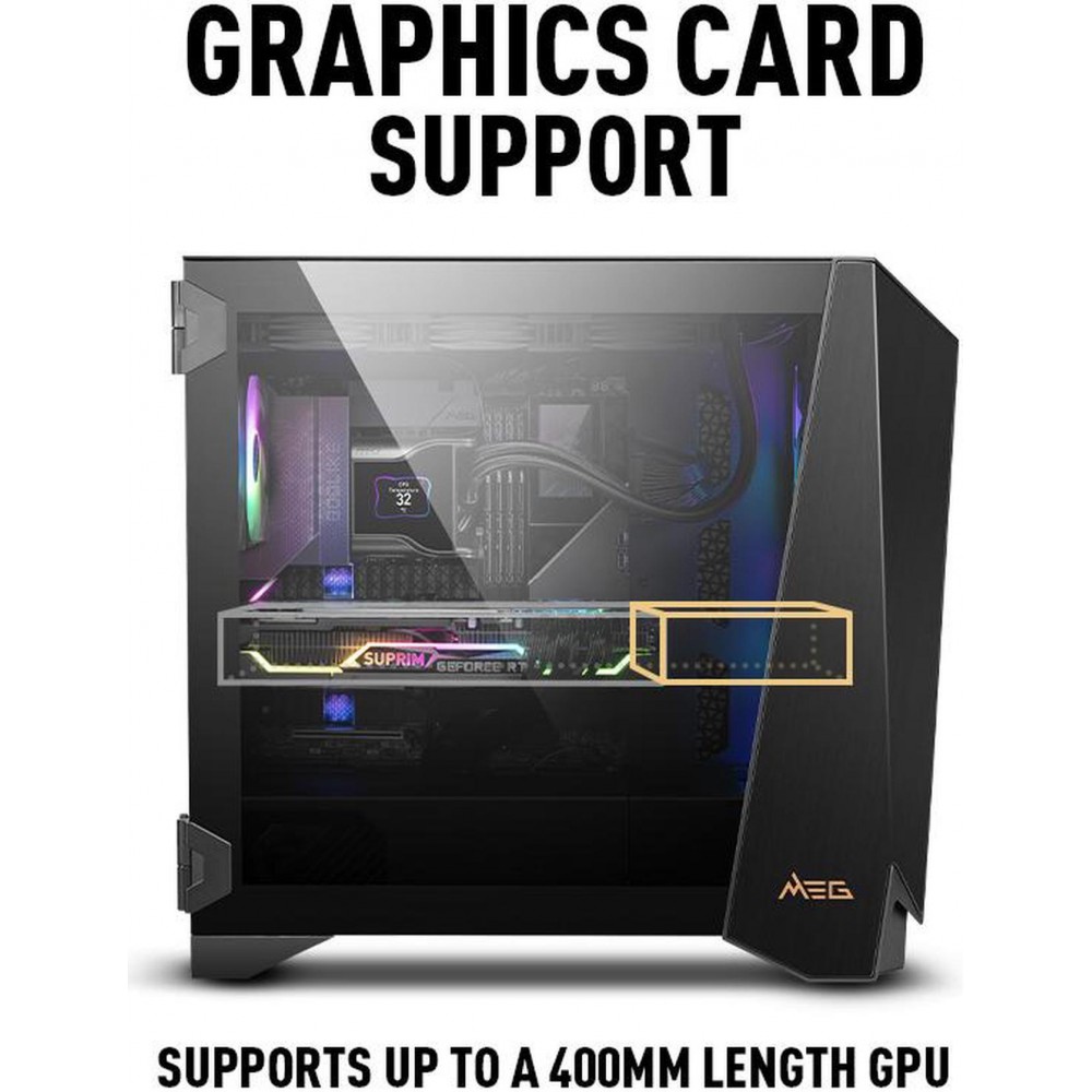 MSI MEG PROSPECT 700R Gaming Mid Tower Case