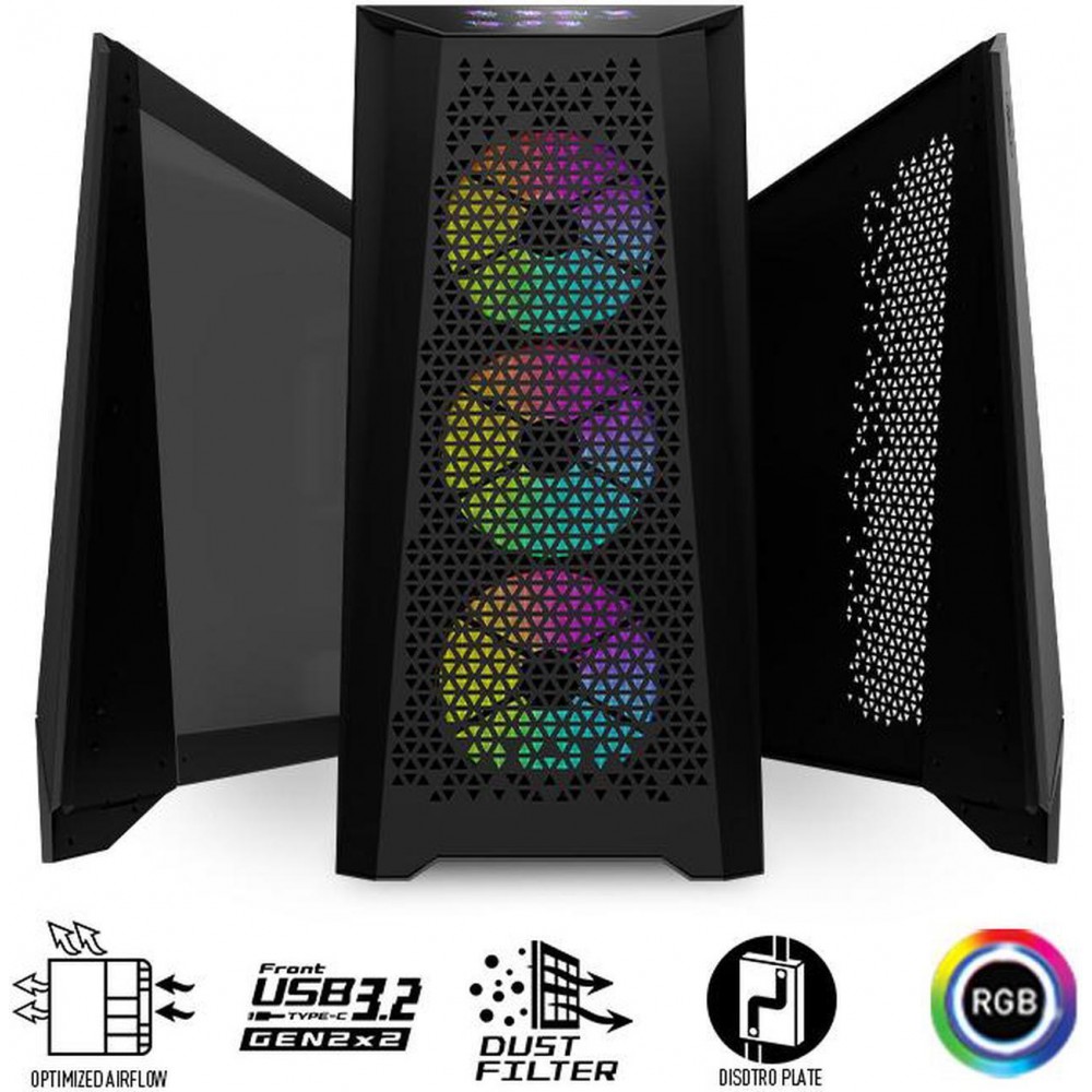 MSI MEG PROSPECT 700R Gaming Mid Tower Case