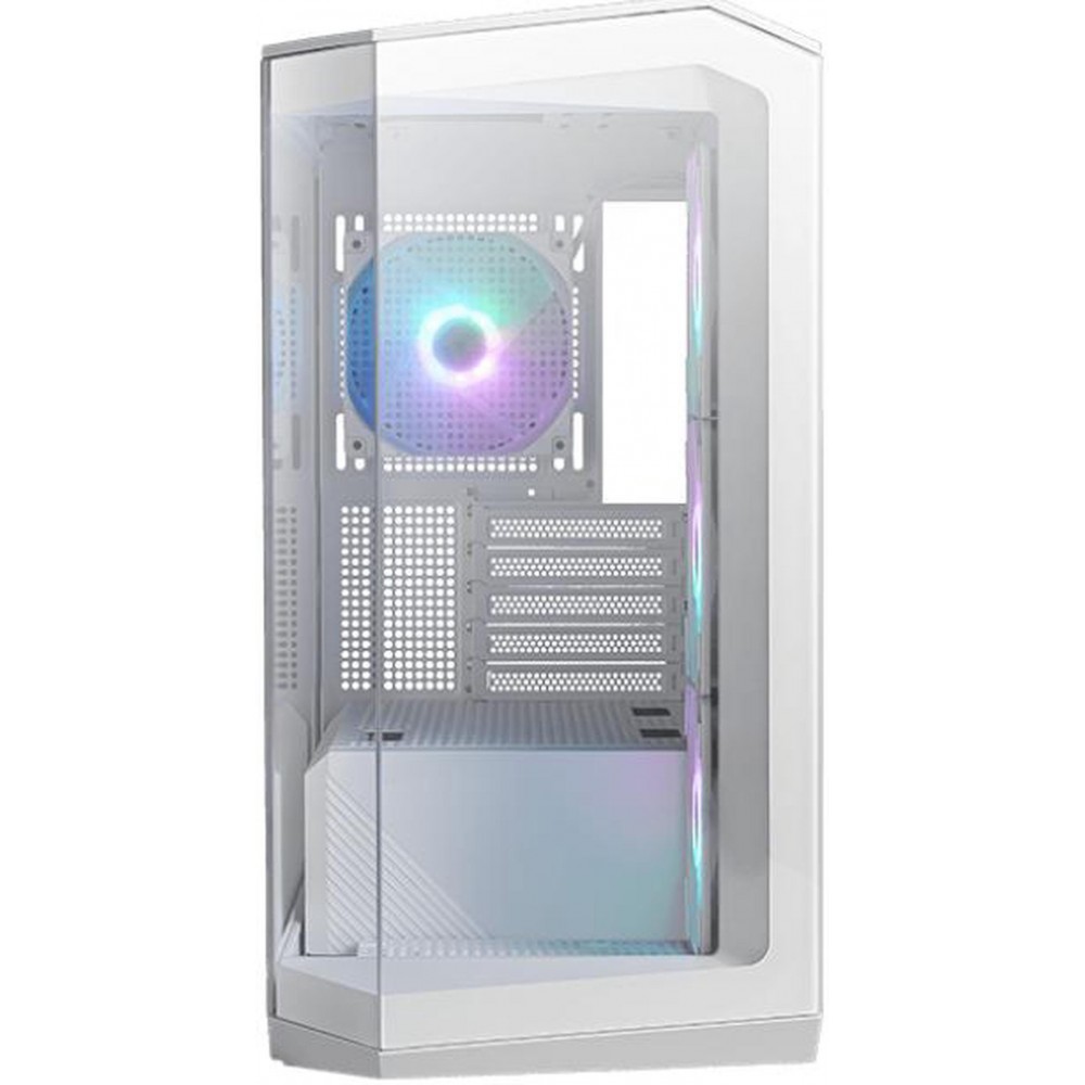 MSI MAG PANO M100R PZ White Gaming Micro Tower Case