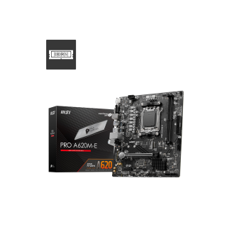 MSI PRO A620M-E - A620M GAMING X
