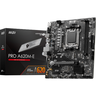MSI PRO A620M-E - A620M GAMING X
