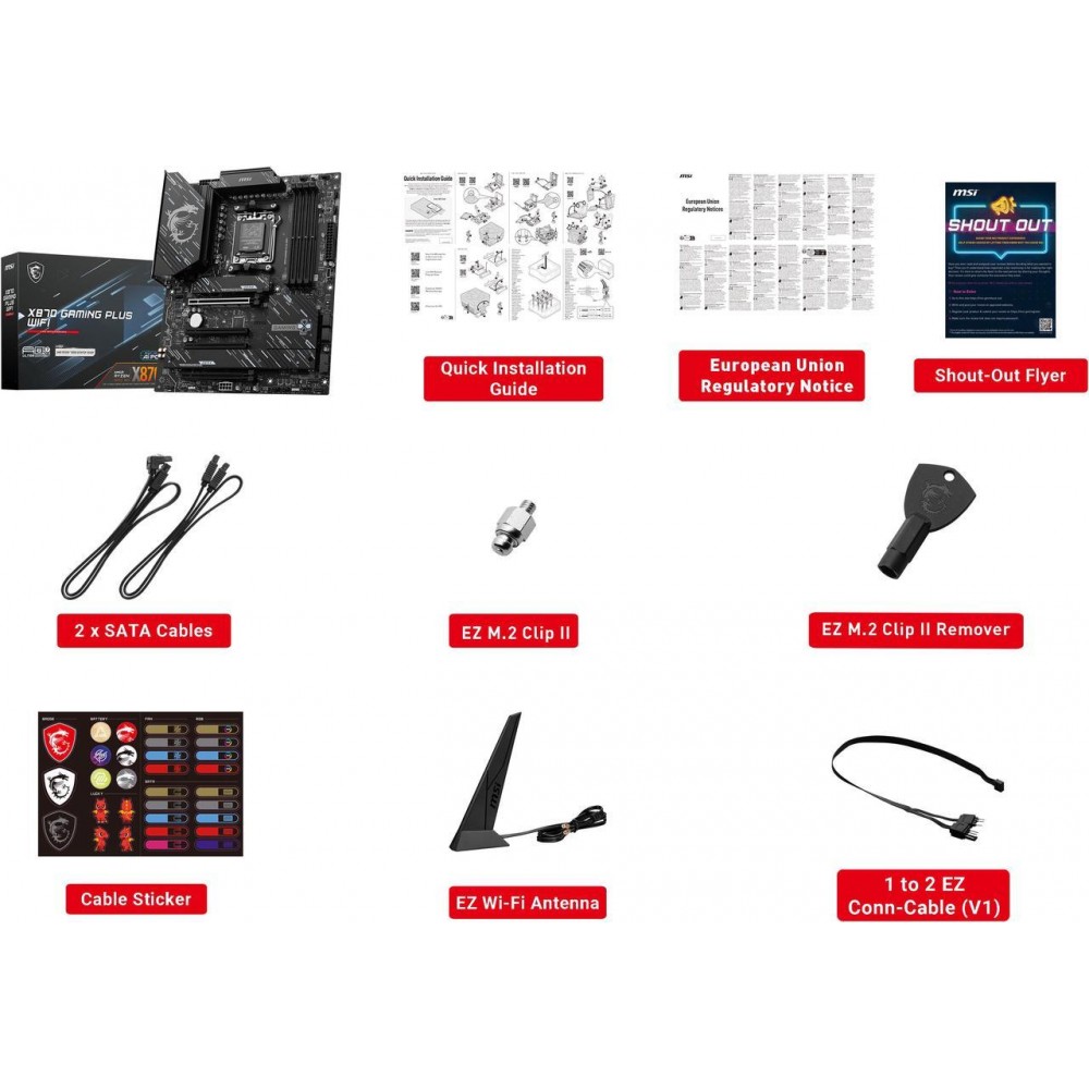 MSI X870 GAMING PLUS WIFI