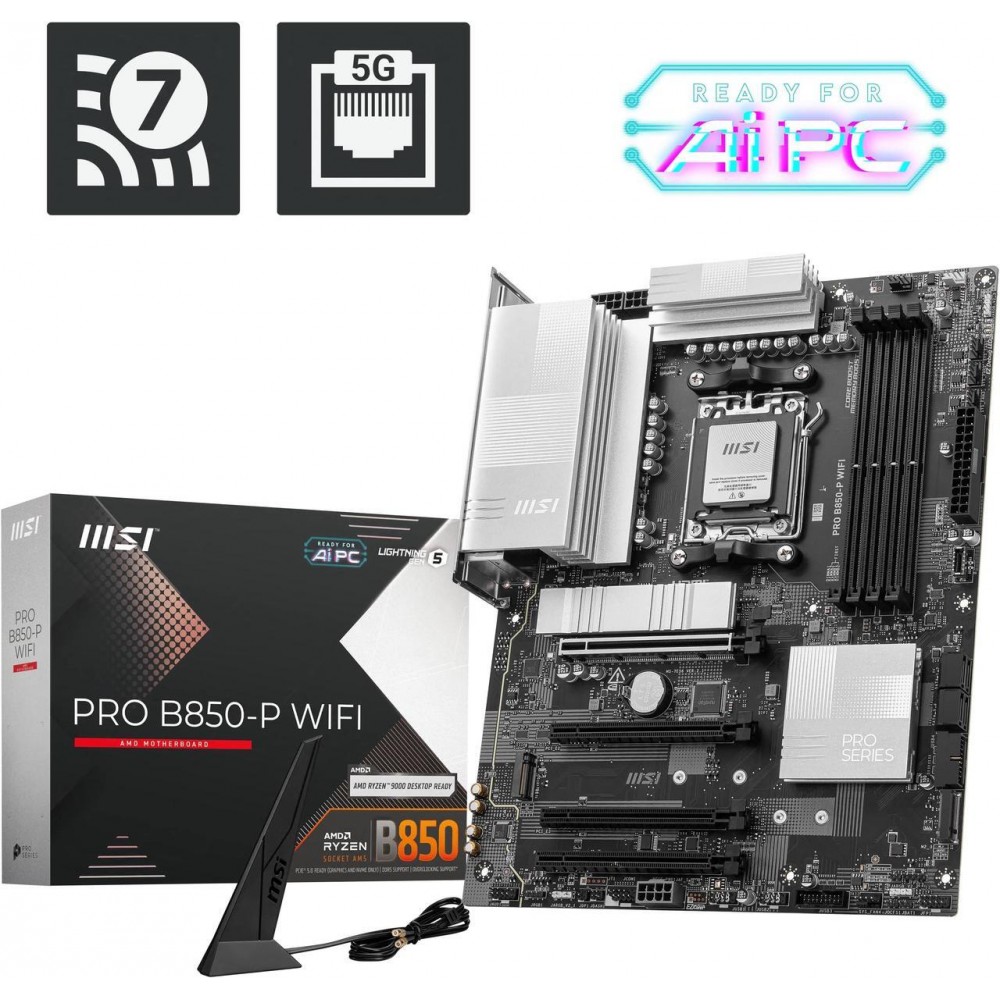MSI PRO B850-P WIFI AM5 MSI PRO B850-P WIFI AM5