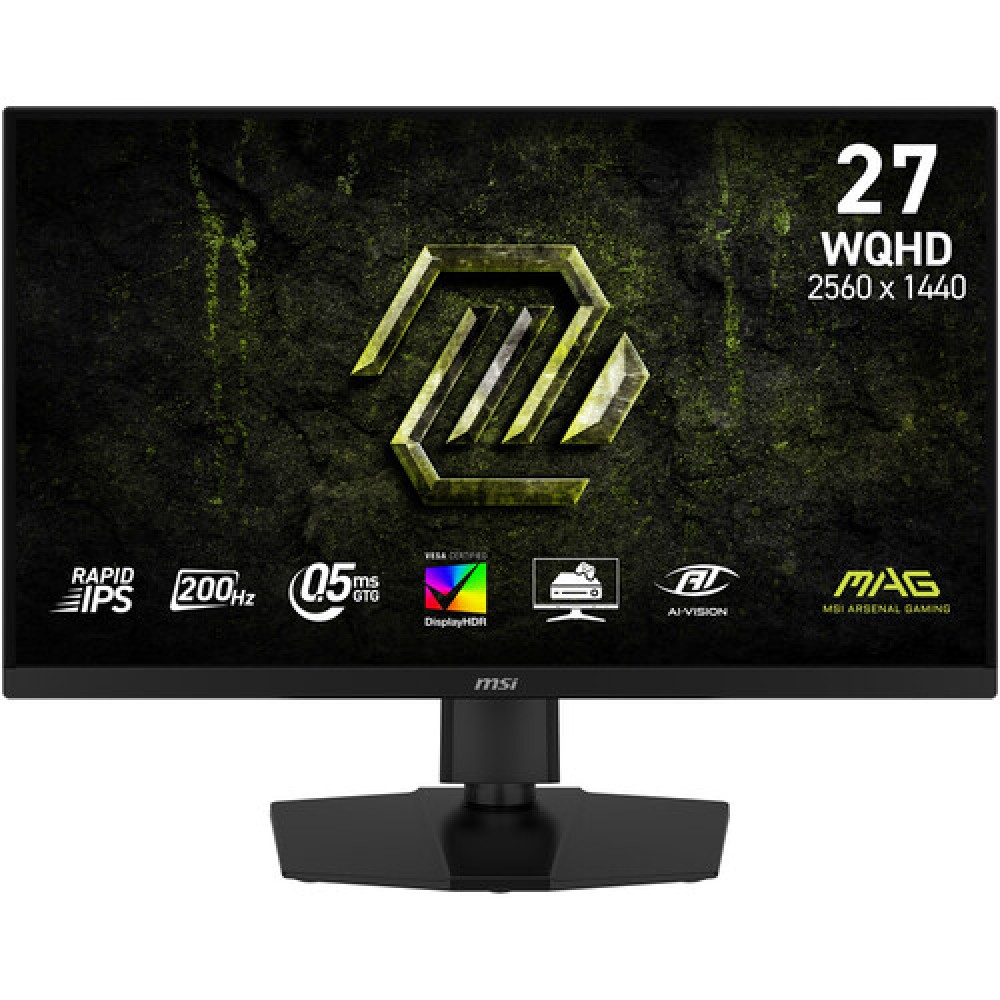 MSI MAG 274QPF E20 - 27" Rapid IPS - 2K - 0.5 MS (G2G) - 200Hz - HDR400 MSI MAG 274QPF E20 - 27" Rapid IPS - 2K - 0.5 MS (G2G) - 200Hz - HDR400