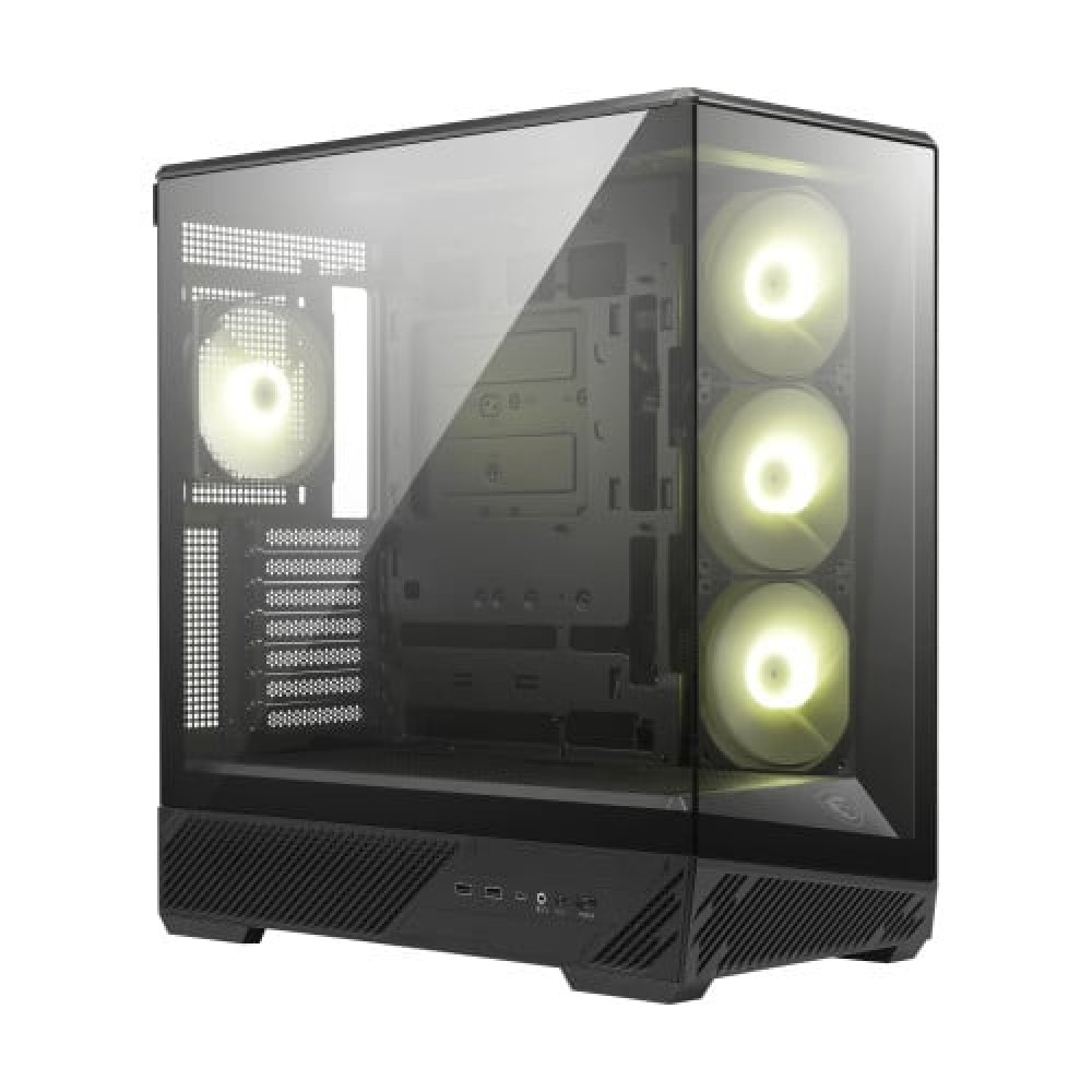 MSI MAG PANO 130R PZ Black Gaming Mid Tower Case