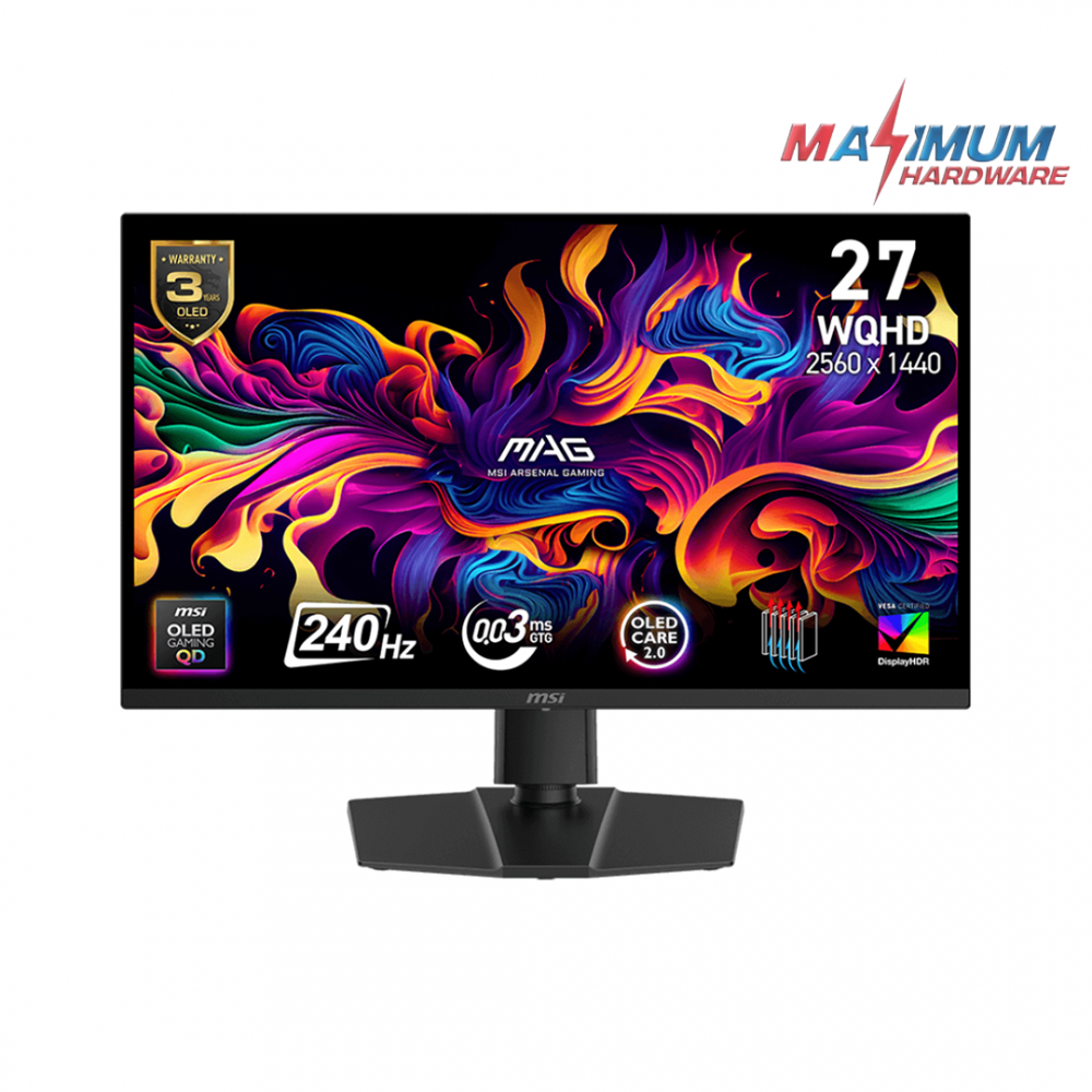 MSI MAG 273QP QD-OLED X24 27 INCH - 2K - 240Hz - 0.03MS - HDR400