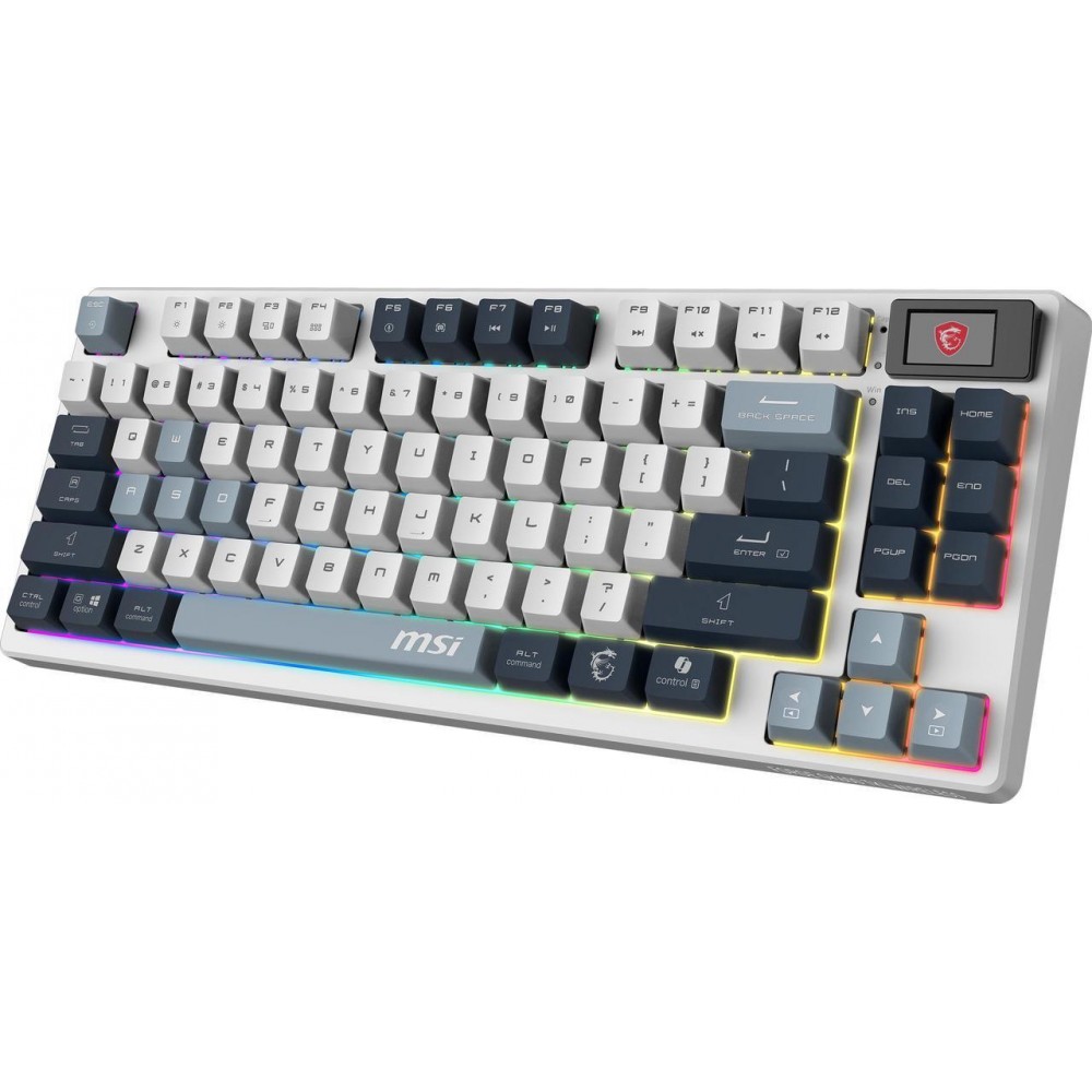 MSI FORGE GK600 TKL WIRELESS SKY Mechanical Gaming Keyboard MSI FORGE GK600 TKL WIRELESS SKY Mechanical Gaming Keyboard