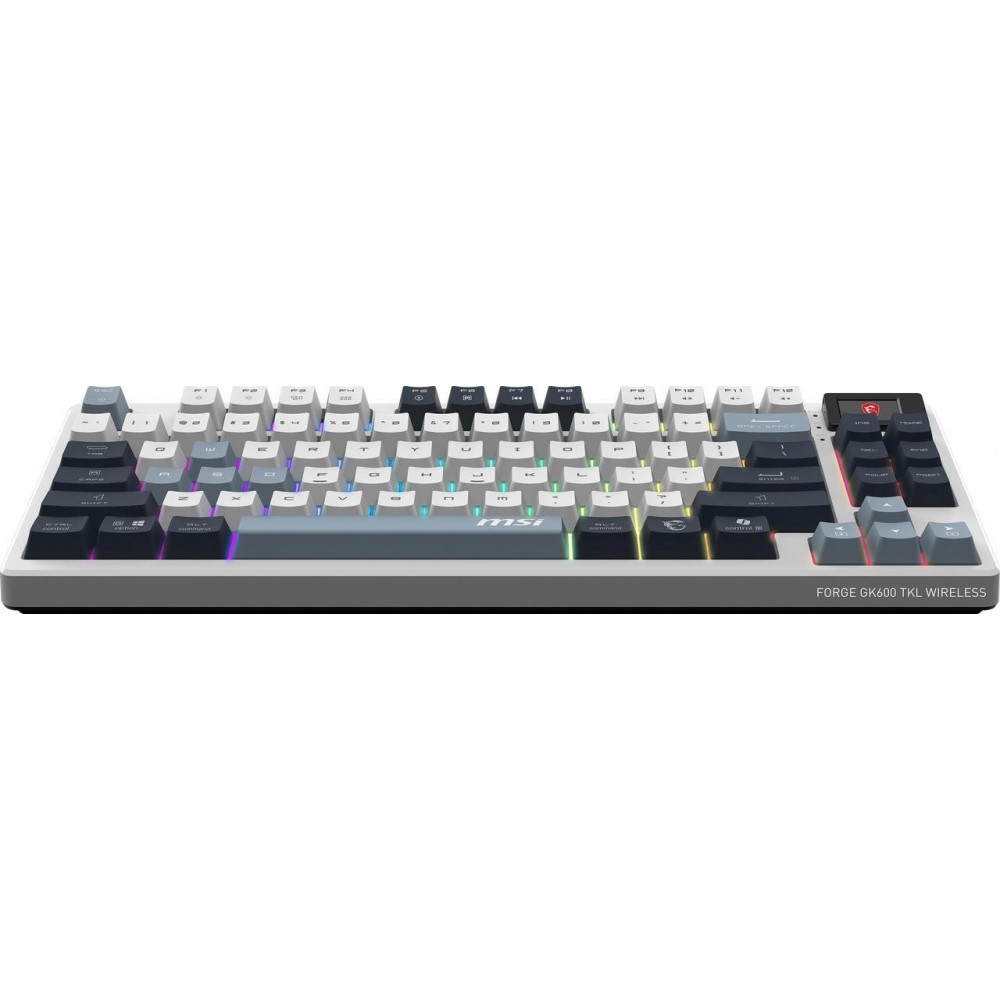 MSI FORGE GK600 TKL WIRELESS SKY Mechanical Gaming Keyboard MSI FORGE GK600 TKL WIRELESS SKY Mechanical Gaming Keyboard