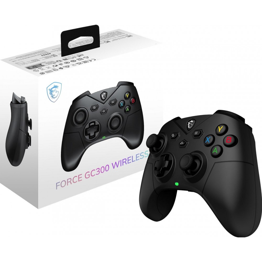 MSI FORCE GC300 WIRELESS GAMING CONTROLLER BLACK