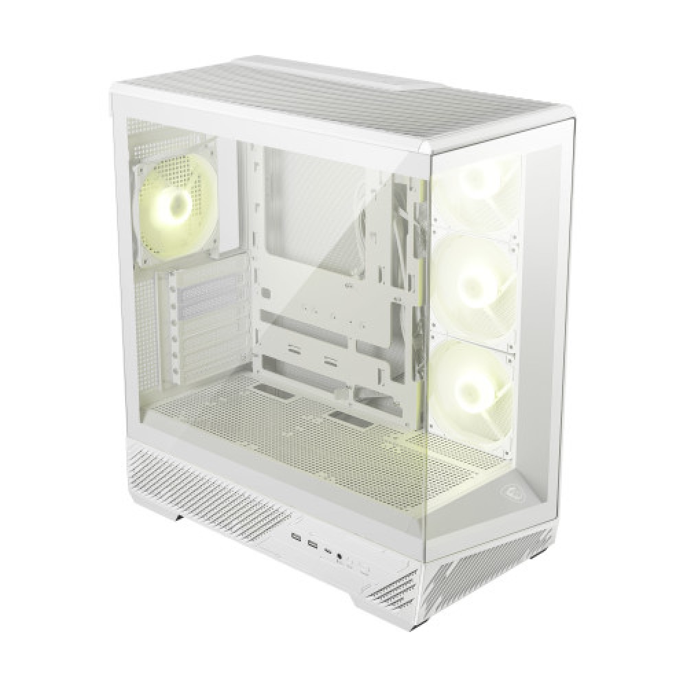 MSI MAG PANO 130R PZ White Gaming Mid Tower Case