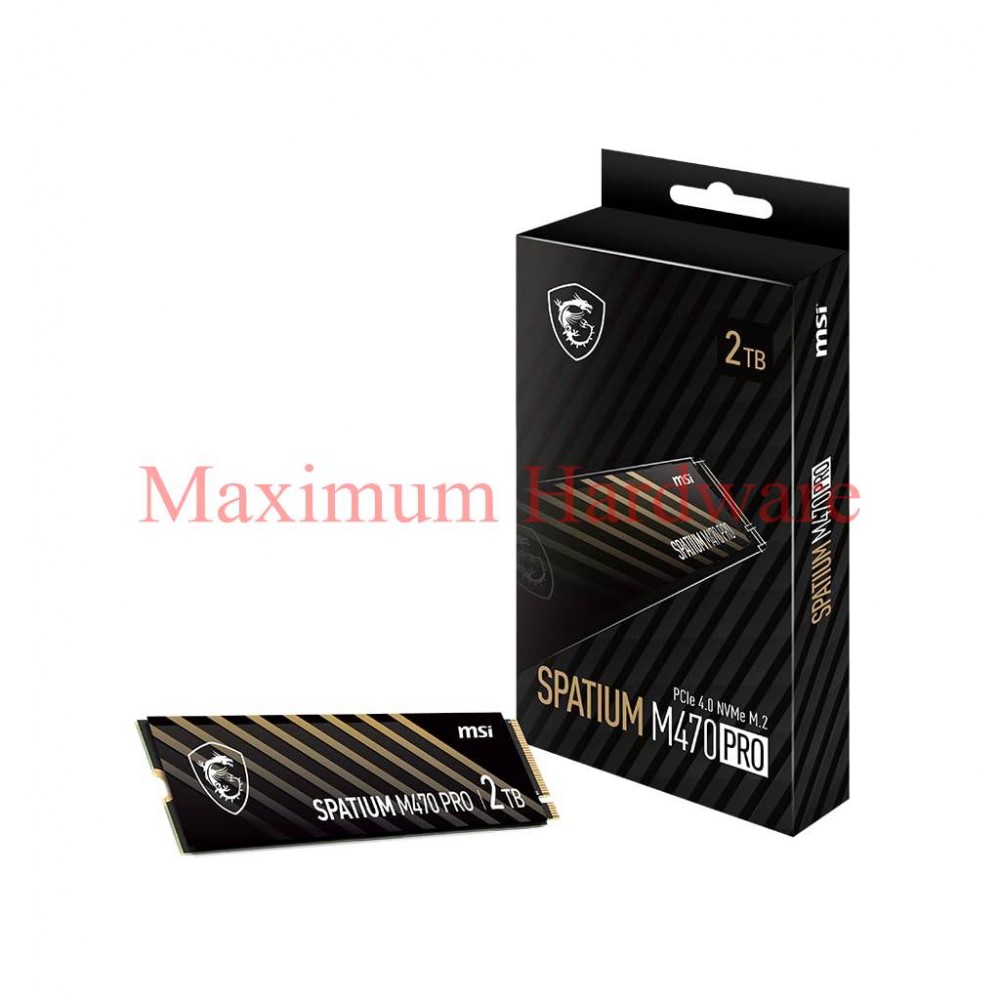 MSI SPATIUM M470 PRO PCIe 4.0 NVMe M.2 2TB