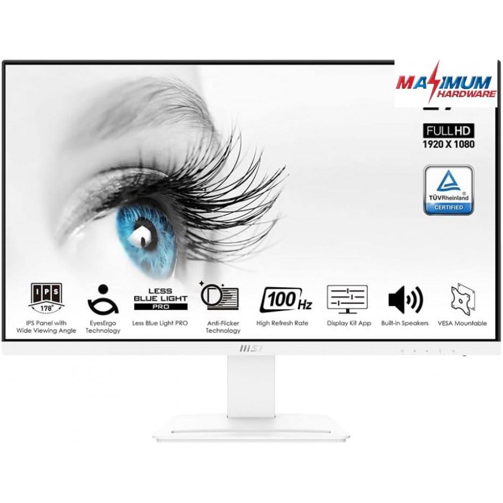 MSI Pro MP273AW-27"-(FHD)-IPS-100Hz-1MS MSI Pro MP273AW-27"-(FHD)-IPS-100Hz-1MS