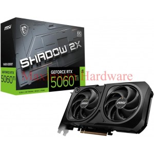 MSI RTX 5060 TI SHADOW 2X OC PLUS 16GB GDDR7
