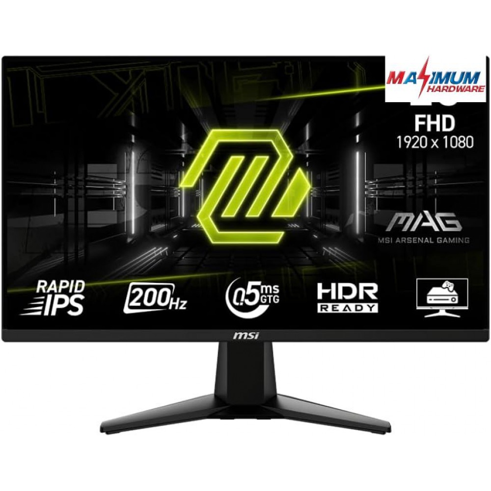 MSI MAG 255F E20 24.5" FHD 200Hz Rapid IPS 0.5ms Gaming Monitor MSI MAG 255F E20 24.5" FHD 200Hz Rapid IPS 0.5ms Gaming Monitor
