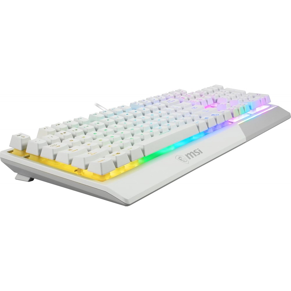 MSI VIGOR GK30 RGB Mechanica-like Gaming Keyboard White (Plunger Switches)