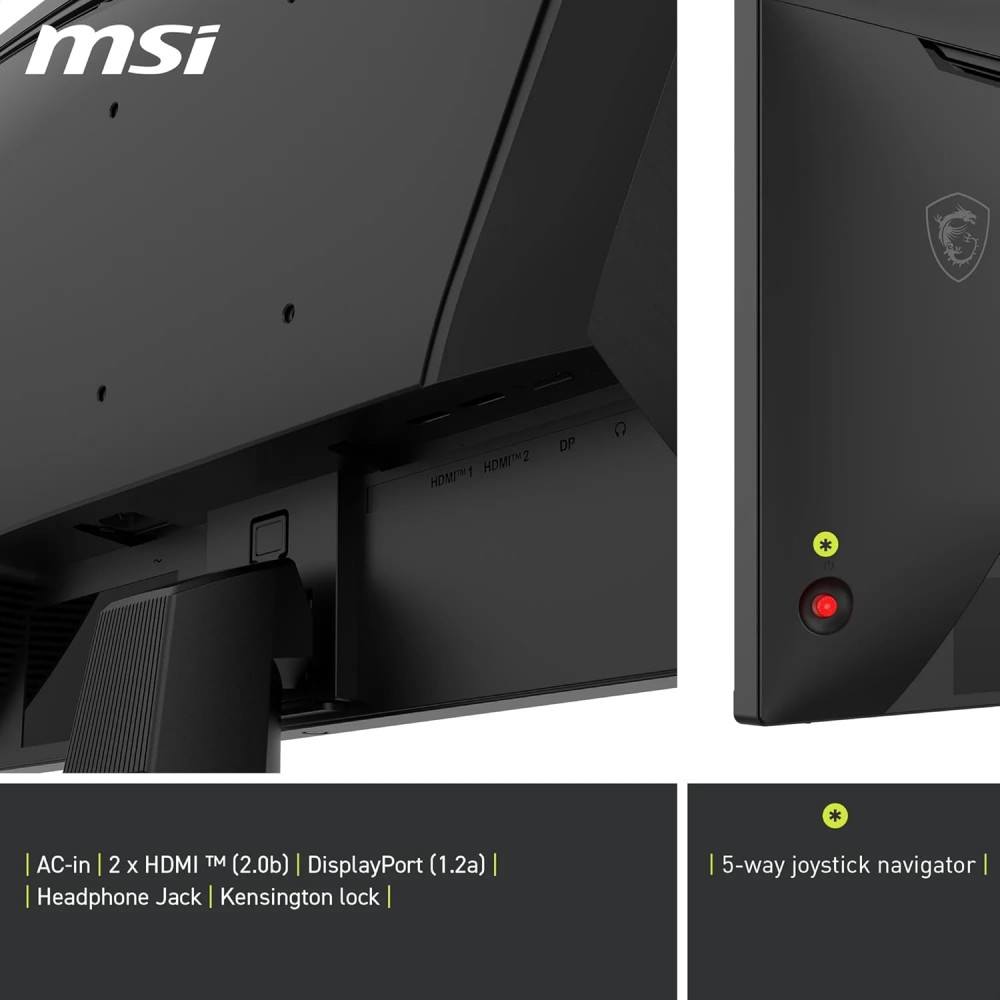 MSI MAG 245F X24 24 INCH-IPS-1080P-240Hz-0.5MS (GTG)-HDR