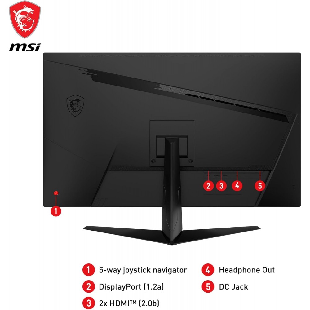 MSI G321Q 32" -2K - IPS - 1MS - 170Hz HDR