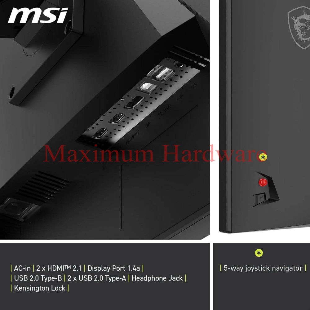 MSI MAG 322URDF E16 32" - DUAL MODE (4K-160HZ/FHD 320HZ) - Rapid IPS - .05MS - HDR 400