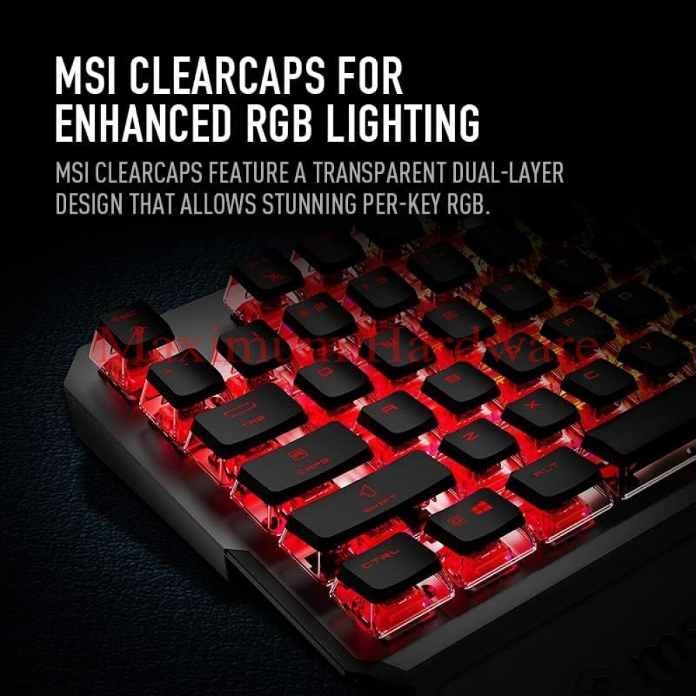MSI VIGOR GK71 Sonic RGB Mechanical Blue switches