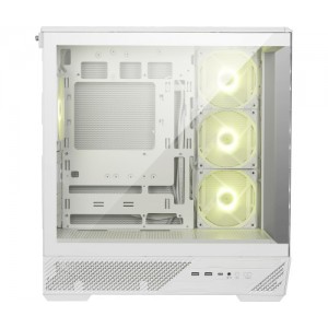 MSI MAG PANO 130R PZ White Gaming Mid Tower Case MSI MAG PANO 130R PZ White Gaming Mid Tower Case