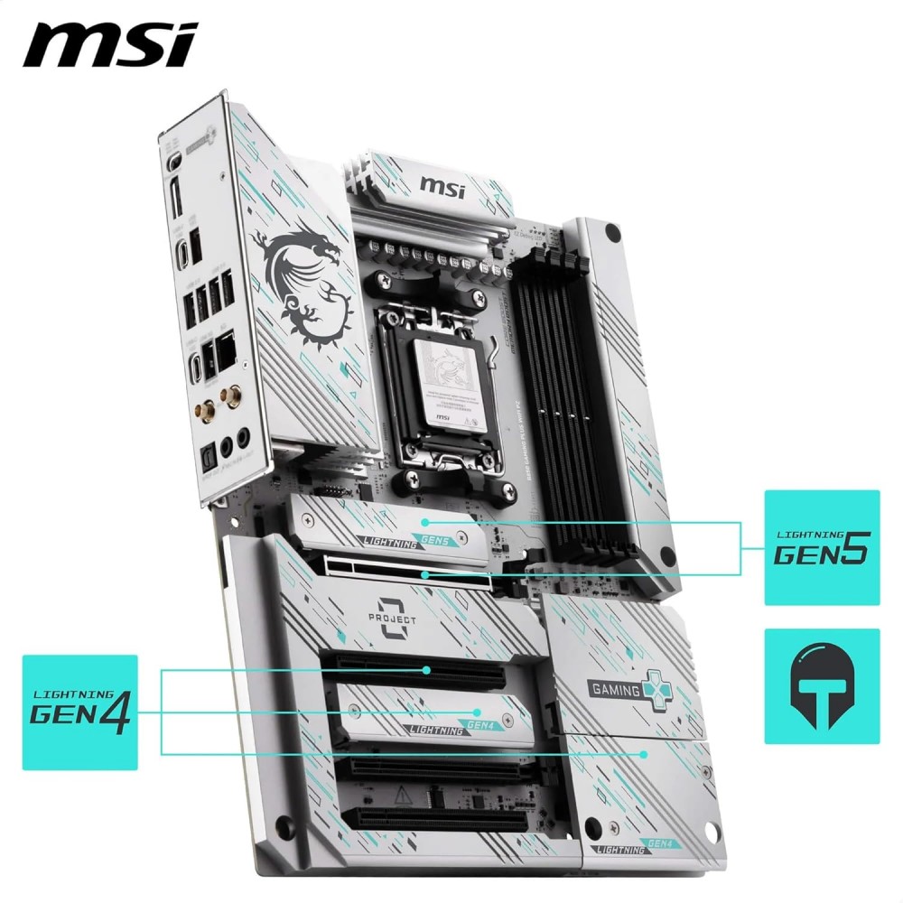 MSI B850 GAMING PLUS WIFI PZ AM5