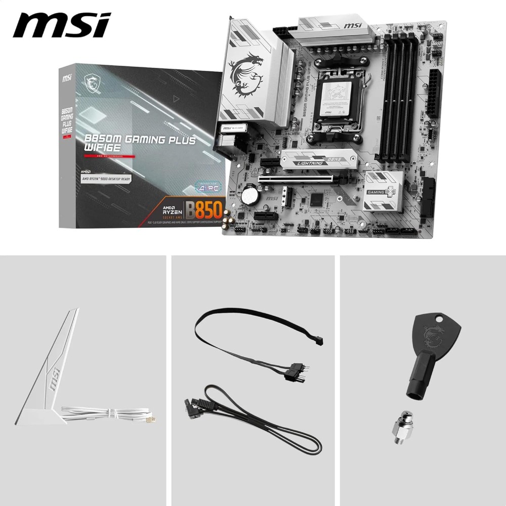 MSI B850M GAMING PLUS WIFI6E AM5