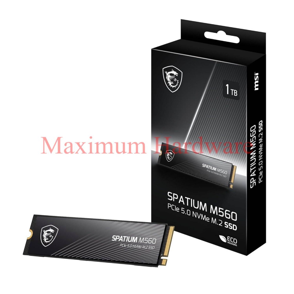MSI SPATIUM M560 PCIe 5.0 NVMe M.2 1TB