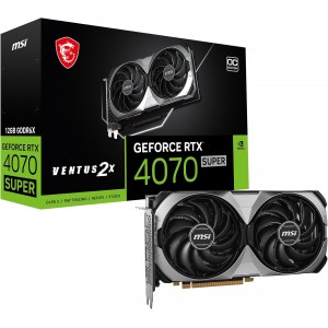 MSI GeForce RTX 4070 SUPER  Ventus 2X OC 12GB GDDR6X