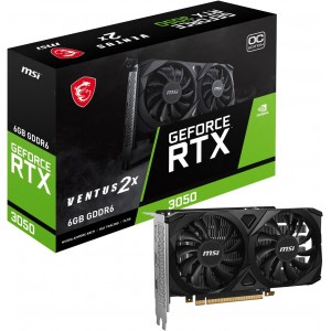 MSI GeForce RTX 3050 VENTUS 2X 6G OC GDDR6