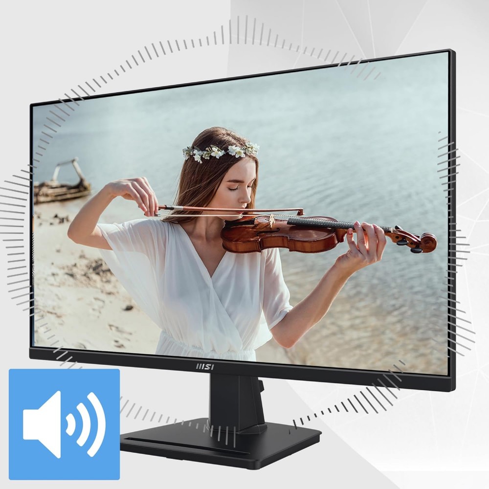 MSI PRO MP275Q - 27" - IPS - 2K - 100HZ - 1MS - 2x2w speakers - HDR