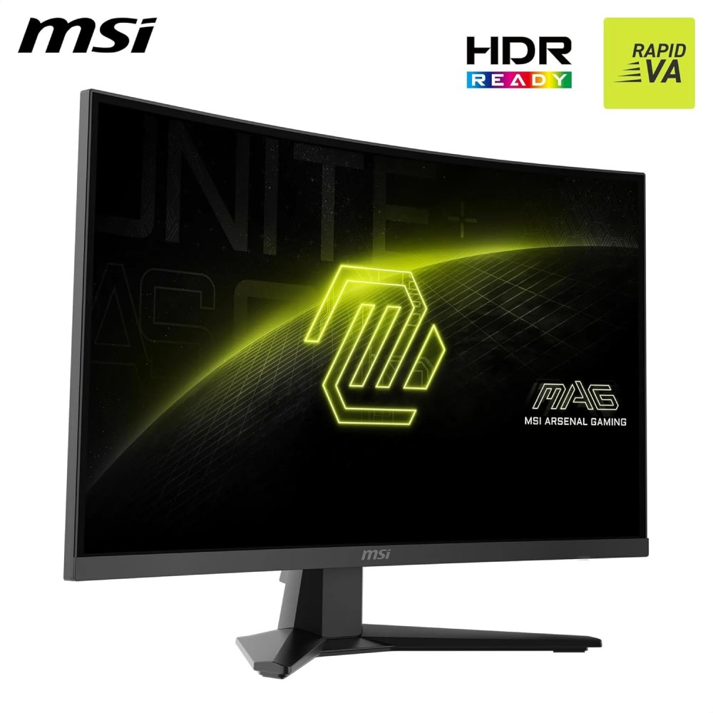 MSI MAG 275CQF E18 - 27" - Rapid VA- 2K - 180HZ - 1MS -HDR - CURVED
