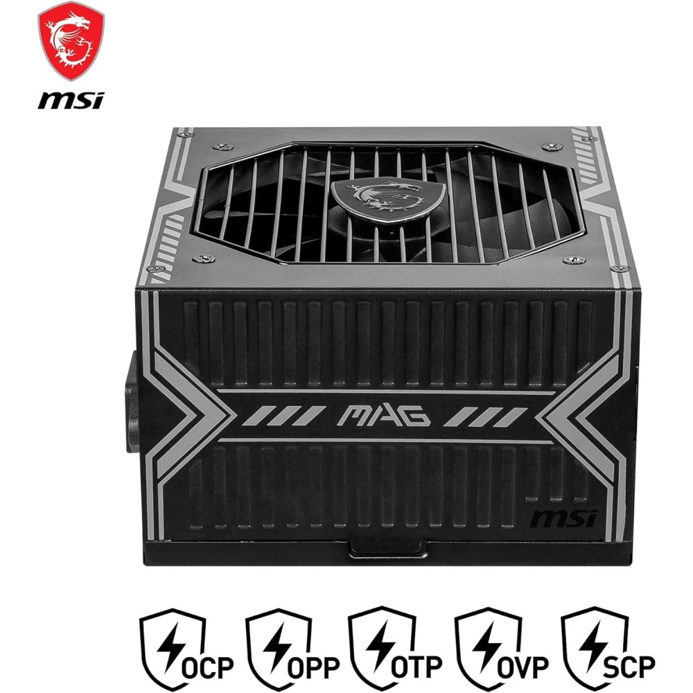 MSI MAG A750BN - 750W - PCI 5 - 80 PLUS BRONZE