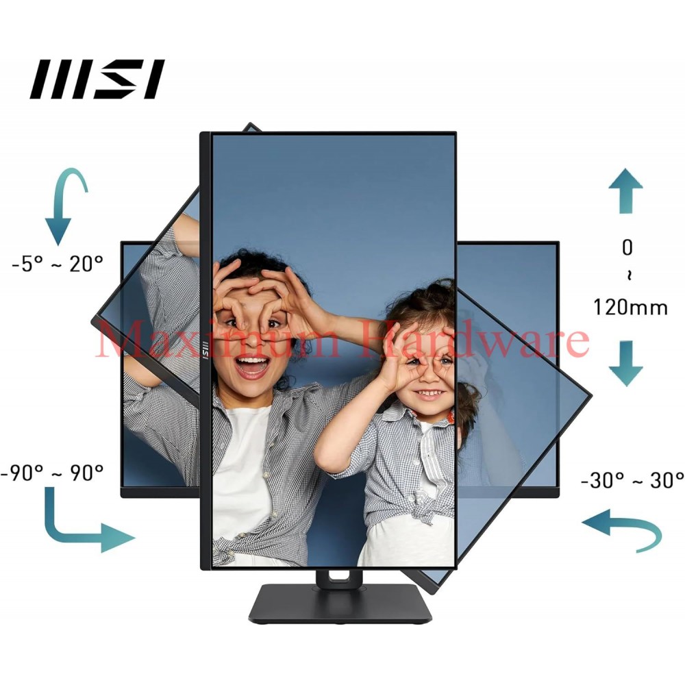 MSI PRO MP251P - 24.5" - IPS - 1080P - 100HZ - 1MS - 2x2w speakers
