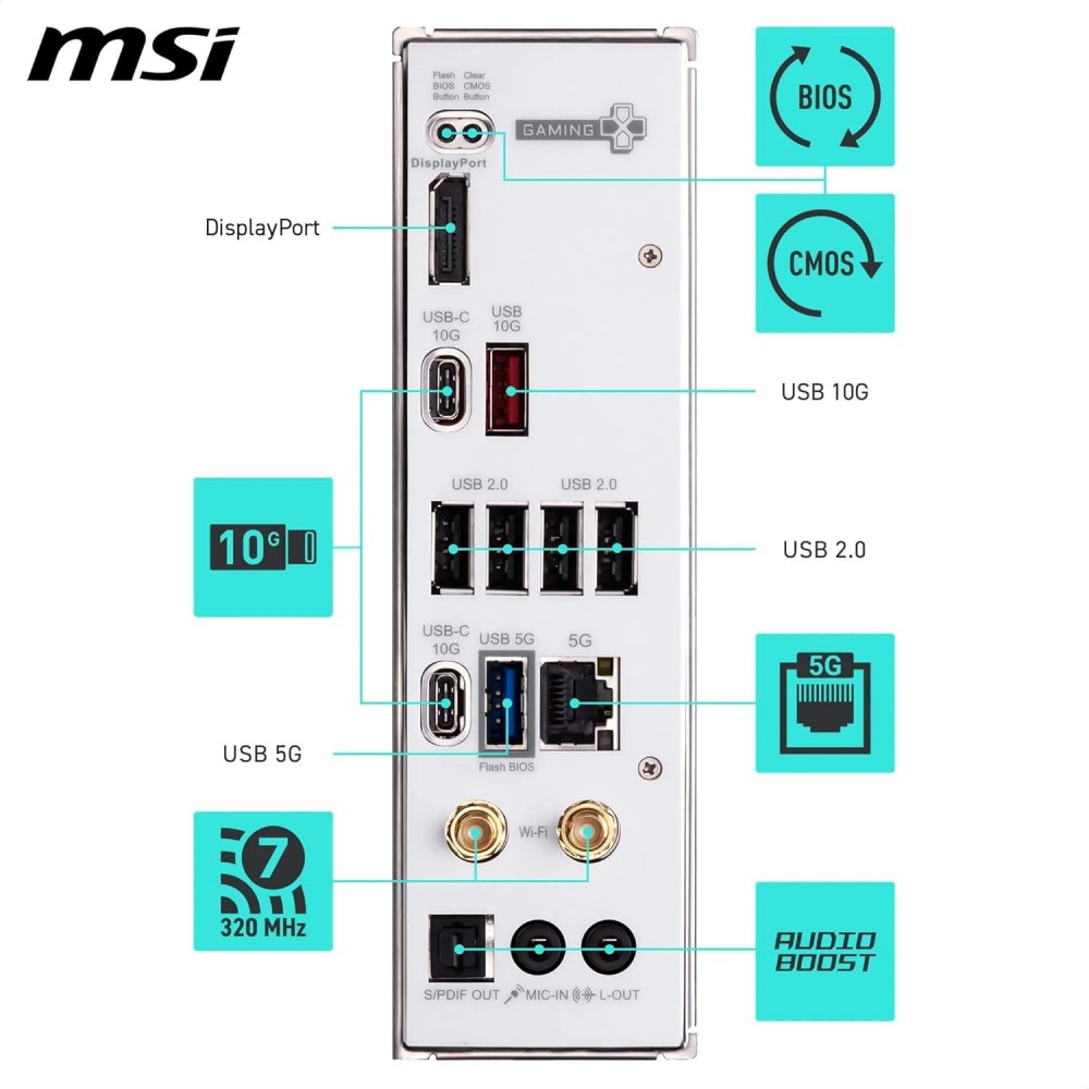 MSI B850 GAMING PLUS WIFI PZ AM5