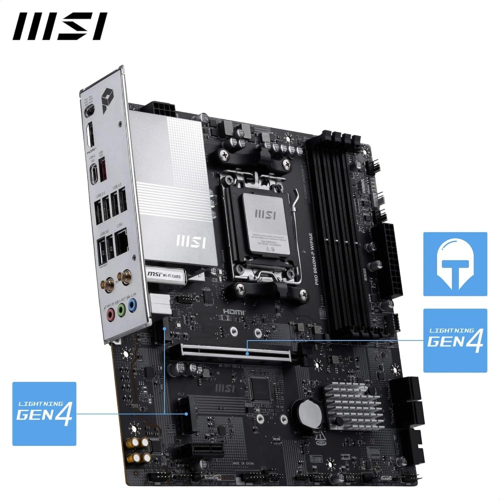 MSI PRO B840M-P WIFI6E AM5