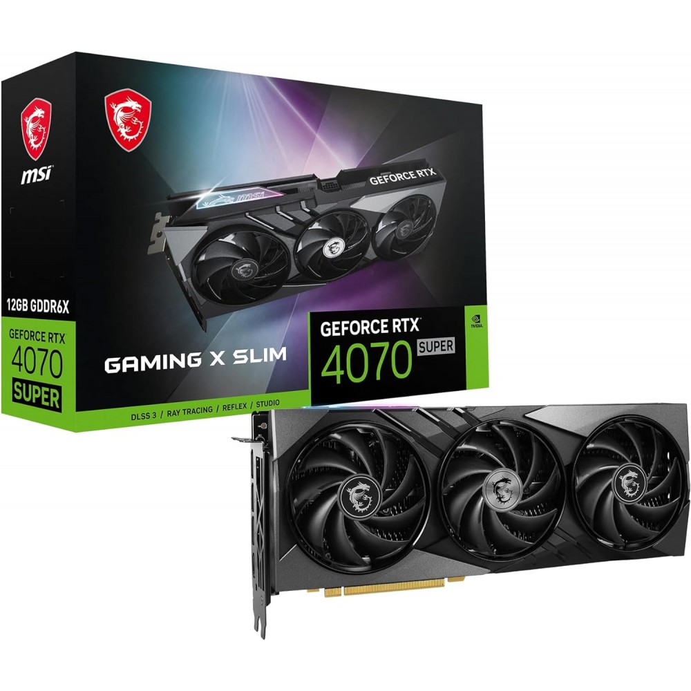 MSI RTX 4070 SUPER GAMING X SLIM 12GB GDDR6X