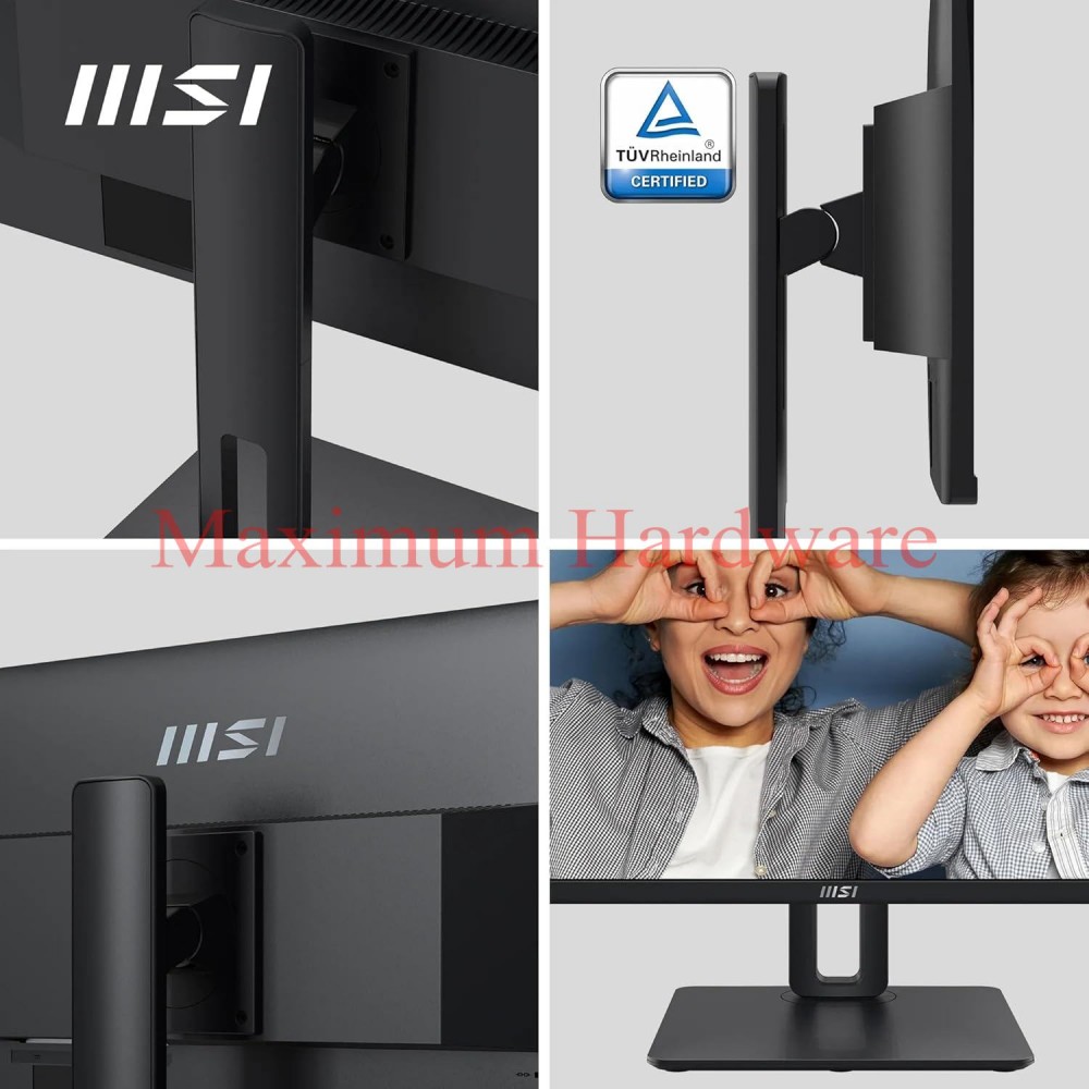 MSI PRO MP251P - 24.5" - IPS - 1080P - 100HZ - 1MS - 2x2w speakers