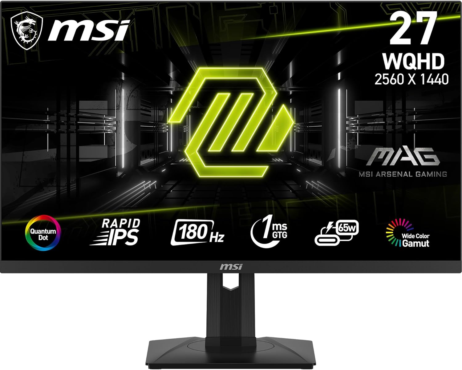MSI MAG 274QRF QD E2 2K 180Hz - 1MS GTG - Rapid IPS - HDR400