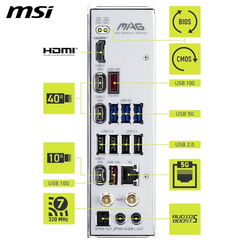 MSI MAG X870E TOMAHAWK MAX WIFI PZ