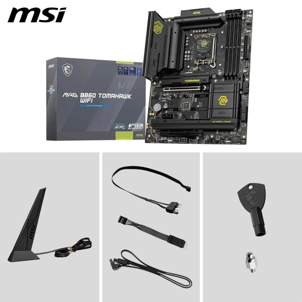 MSI MAG B860 TOMAHAWK WIFI (LGA 1851) MSI MAG B860 TOMAHAWK WIFI (LGA 1851)